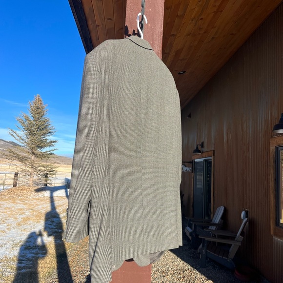 Joseph Feiss International Suit Coat Blazer Jacket Two Button 100% Wool 46 R - Picture 11 of 14